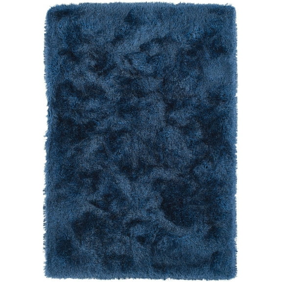 Dalyn Impact Area Rug IA100 Ia100 Navy Navy Shag Plush 2' x 3' Rectangle