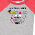 thumbnail image 4 of Inktastic My Big Sister Graduated and I'm Super Proud Boys or Girls Baby Bodysuit, 4 of 5
