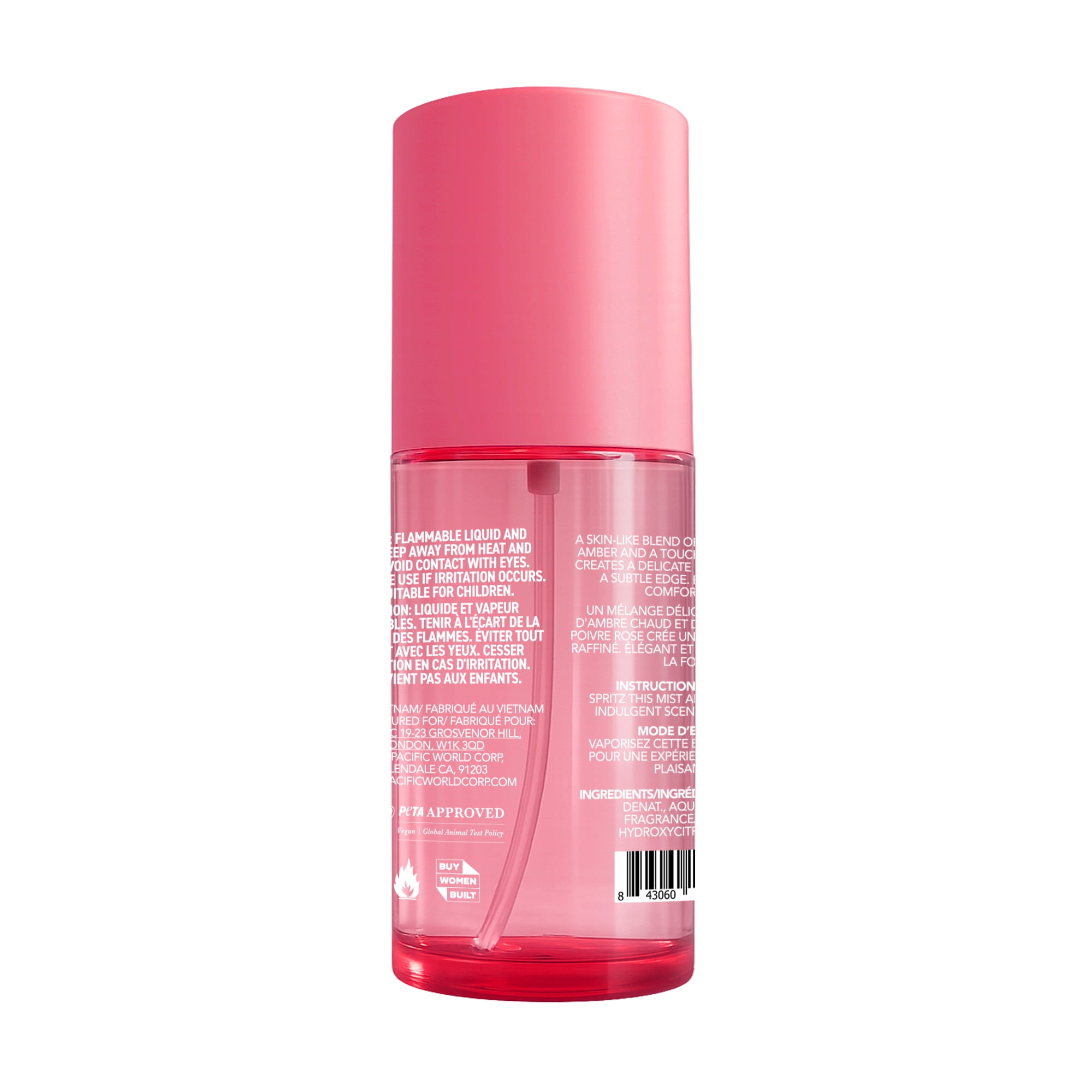 HOLLER Glossi Girl Rush Amber Scented Body Mist, 5.74 fl oz