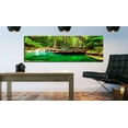 thumbnail image 2 of Tiptophomedecor Stretched Canvas Landscape Art - Emerald Waterfall - Stretched & Framed Ready To Hang Art, 2 of 3