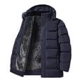 thumbnail image 4 of Mens Puffer Jacket Fleece Lined Waterproof Winter Parka Coat Warm Thickened Ski Snowboard Insulated Hooded Windproof, 4 of 4