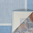 thumbnail image 2 of Couristan 3.75' x 5.25' Blue And Gray Rectangular Flatwoven Area Throw Rug, 2 of 8