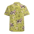 thumbnail image 3 of High Quality Hawaiian Shirts for Men Short Sleeve Aloha Beach Shirt Floral Summer Casual Button Down Shirts Blouses 4I2T89, 3 of 7