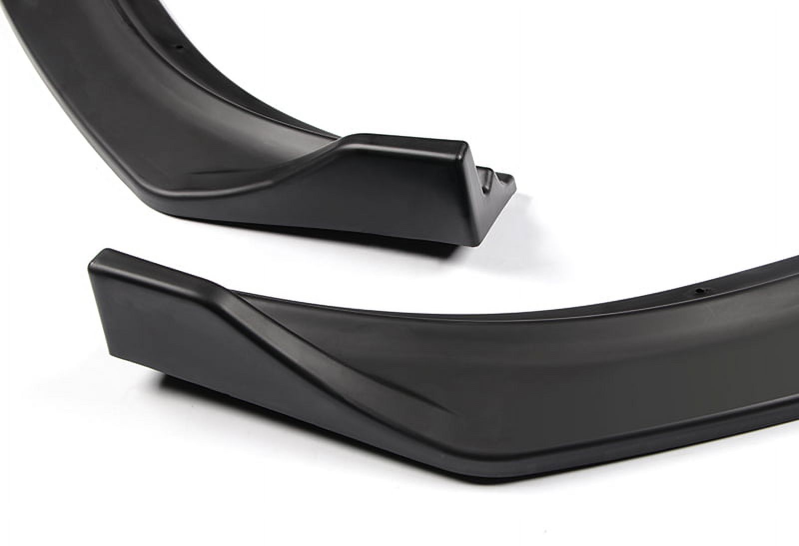 3pcs Set Front Bumper Lip for Tesla Model 3 2017-2023, Front Spoiler Diffuser Front Splitter Lip Body Kit Spoiler, Carbon Fiber Style