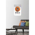 thumbnail image 2 of NBA Brooklyn Nets - Drip Basketball 21 Wall Poster with Pushpins, 14.725" x 22.375", 2 of 3