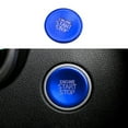 thumbnail image 7 of Blue Car Engine Start Stop Button switch Cover trim For Hyundai Tucson 2022 2023, 7 of 7
