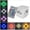 4silvery, variant on RyanK Clearance Lamp Colorful RGB Wall Lamp With Remote Control Modeling Color LED Wall Lamp