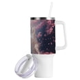 thumbnail image 2 of Tiger Flowers 40 oz Tumbler with Handle Insulated&nbsp;Travel Mug&nbsp;Lid Straw Leak Proof Steel Vacuum Water Bottles Glasses Fits in Car Cup Holder, 2 of 7