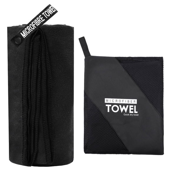 Binwennn Small Beach Towel Tan Bath Towels Hand Towels And Washcloths 2 Pcs（23.6×48.0inch And 29.9×59.8inch） Microfiber Towel Travel & Sports & Camping Towel Super Absorbent Suitable For