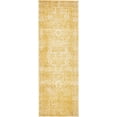 thumbnail image 2 of Unique Loom Bouquet Tradition Rug , 2' 2" x 6' 0" ,Yellow, 2 of 8