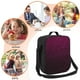 thumbnail image 5 of Disketp Dark Purple Glitter Bolsa Térmica Estampada para Almuerzo, Lonchera para Hombres y Mujeres Adultos, 5 of 7