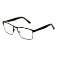 thumbnail image 2 of Men Premium Rectangle Metal - Plastic Temple Extra Large Reader - 152mm Wide Frame Reading Glasses Anti-Blue UV +3.25, 2 of 4