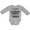 AC-Heather Grey, variant on Inktastic My Mommy is a Respiratory Therapist and a Hero Boys or Girls Long Sleeve Baby Bodysuit