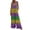 Multicolor, variant on Xixinqiwan Holiday Overalls for Women,Womens 2025 Carnival Themed Overalls Sleeveless Spaghetti Straps Wide Leg Rompers Dressy Trendy Party Jumpsuit