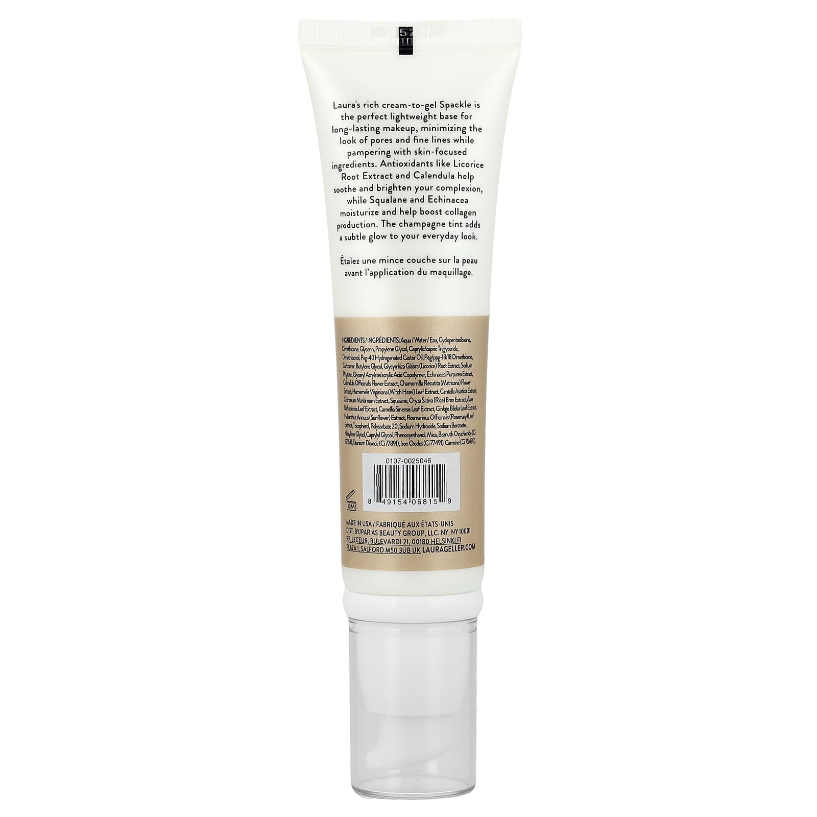 Laura Geller Spackle Skin Perfecting Primer, Original, 2 fl oz (59 ml)