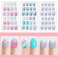 thumbnail image 3 of Kit de Uñas Postizas Laza para Niñas con 120 Piezas de Cobertura Completa Arcoíris, 3 of 6