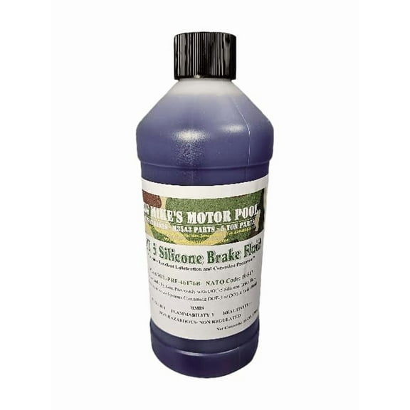 Big Mike's Motor Pool Premium 32 oz. DOT 5 Silicone Brake Fluid (1 Quart)
