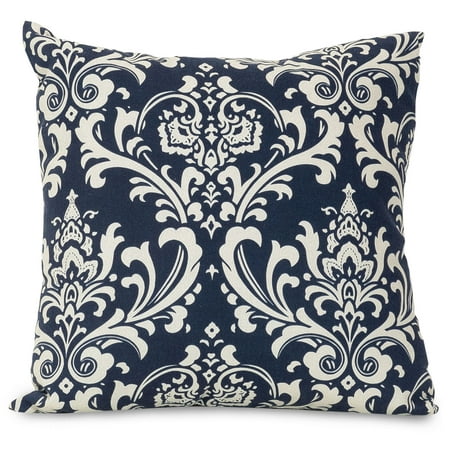 UPC 859072208124 product image for Majestic Home Goods Indoor Outdoor Navy French Quarter Large Decorative Throw Pi | upcitemdb.com