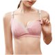 thumbnail image 5 of Sujetador de lactancia con hebilla frontal de encaje, cómodo, transpirable, sin anillo de acero, ropa interior para mujer Fridja  nalpqowj36981, 5 of 9