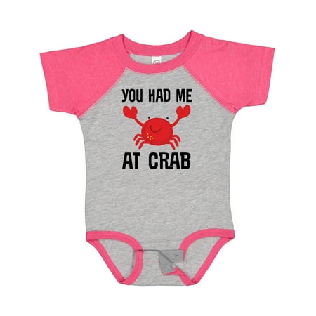 

Inktastic Funny Crab Gift Outfit Gift Baby Boy or Baby Girl Bodysuit