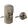 thumbnail image 2 of Plymouth x Accent Lever Keypad Entry Auto-Lock - Satin Nickel, 2 of 3