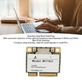 thumbnail image 3 of WiFi 6 Wireless Card, Plug and Play WiFi 6 Wireless  Card Adapter Mini PCIE Interface  for  10 11 for Laptop, 3 of 7