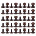 thumbnail image 3 of Stud Screws,Monk Rivets Red Bronze Monk Rivets Round Head Rivets Revolutionary Design, 3 of 14