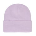 thumbnail image 2 of Yuelianxi Satin Lined Beanie for Women Knit Satin Lined Winter Hats for Women Silk Lined Beanie Cap Warm Beanie Hat Purple, 2 of 8