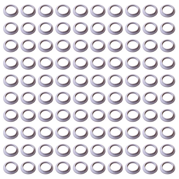 Matsuzay 100 Uds. Pantallas de lámpara de plástico anillos de pantalla adaptador de luz de soporte de bombilla desmontable de retención blanca Electrónica Blanco