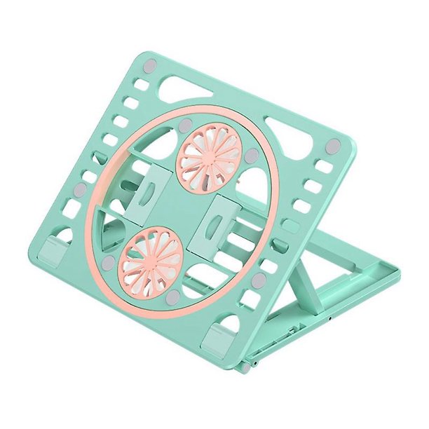 B Soporte de soporte auxiliar de refrigeración para Macbook portátil con ángulo de altura de bandeja