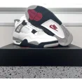 thumbnail image 2 of Ni - ke Size 9.5 - Ni - ke Air Jordan 4 Retro Shoes "White Cement" Fire Red (FV5029-100), 2 of 3
