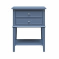 thumbnail image 2 of Ameriwood Home Franklin Accent Table with 2 Drawers, Lavender, 2 of 8