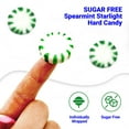 thumbnail image 6 of Sugar Free Spearmint Starlight Hard Candy - 1 Pound Bulk Bag (About 85 Pieces) - Keto Friendly Sugar Free Mints Individually Wrapped - Holiday Spearmint Mints - Delicious Sugar Free, 6 of 7