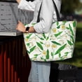 thumbnail image 7 of Xecao Tulips Flowers for versatile beach bag for women includes zipper pockets and waterproof material, ideal for vacations and adventures., 7 of 7