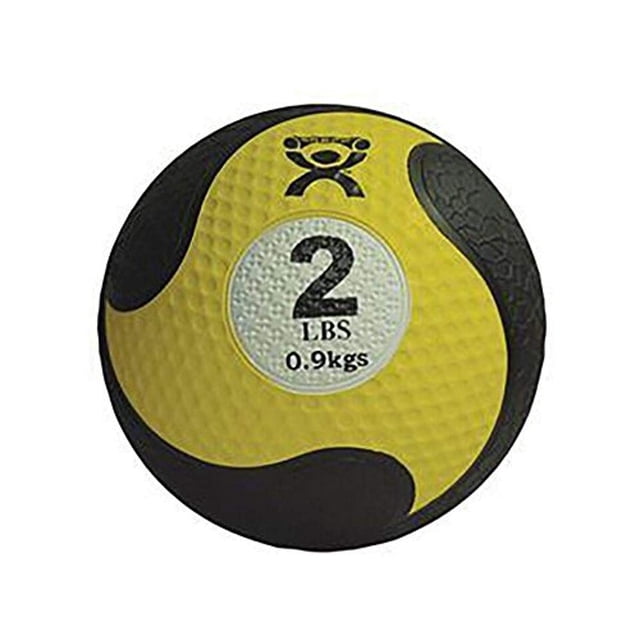 Medicine Ball CanDo con superficie de goma antideslizante de 0,9 kg