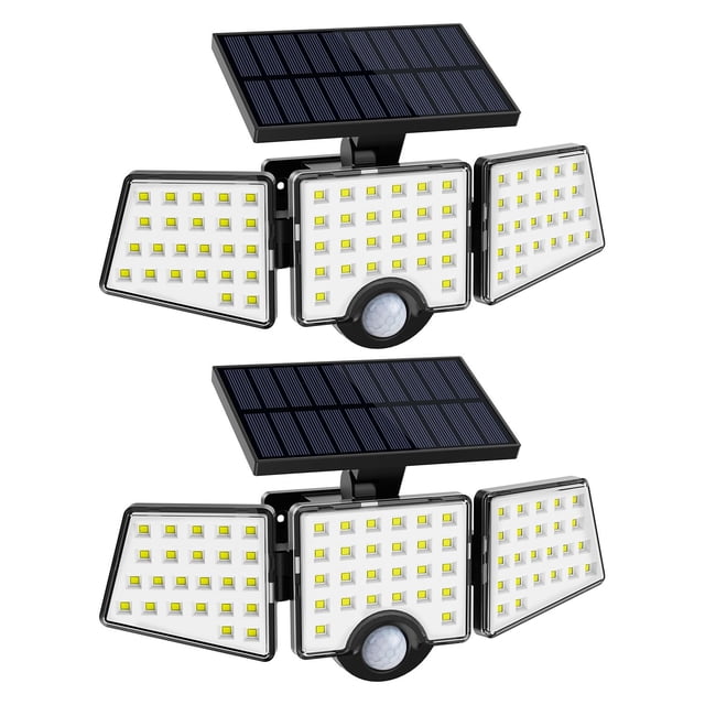 Luces solares Lepro WL4000 de alto brillo, 2 paquetes