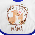 thumbnail image 4 of Inktastic I Love My Nana Boys or Girls Baby Bib, 4 of 4
