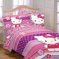 thumbnail image 2 of Hello Kitty 'Ditsy Dots' Twin/Full Size Comforter w/ Plush Reverse, 2 of 2