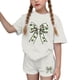 thumbnail image 1 of Vestido de manga corta para niños Día de San Patricio impreso de dos piezas Conjunto de cuello redondo con pantalones cortos, blusa de manga corta, 1 of 6