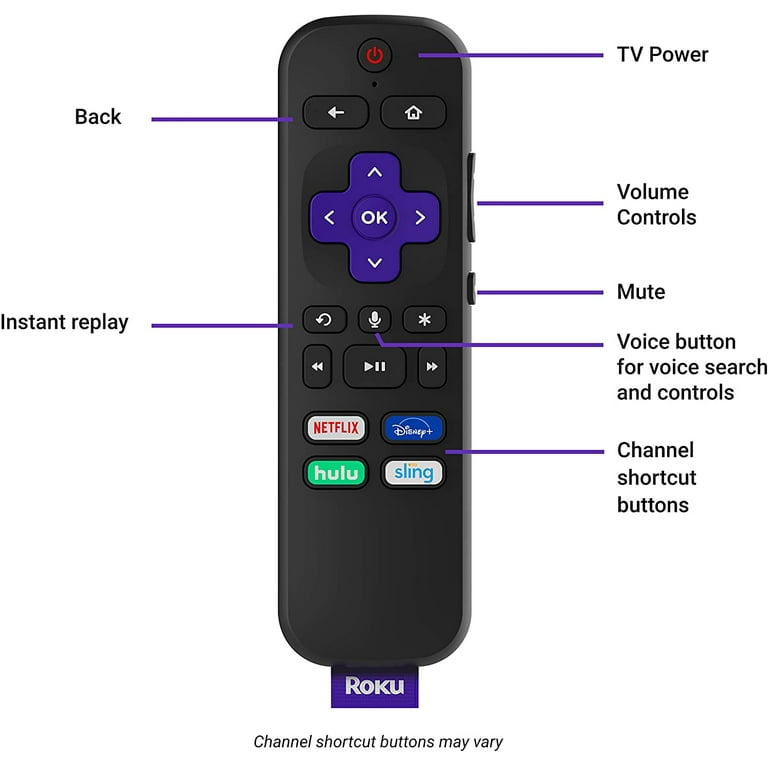 Roku Streaming Stick+ | HD/4K/HDR Streaming Device with Long-range Wireless and Voice Remote with TV Controls