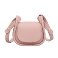 thumbnail image 2 of Bolso de hombro de cuero Casual elegante portátil pequeño bolso bandolera para mujer Rosa claro Yuyangstore Bolso bandolera, 2 of 7