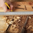 thumbnail image 6 of Metal Ruler with Cork Backing:(12+18 Inch) Stainless Steel Ruler Non-Slip Rulers with In ma3051, 6 of 7