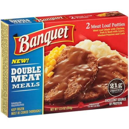Banquet Double Meatloaf 12/12.5z - Walmart.com