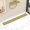 Brushed Gold-12inch, variant on 18 Inch Brushed Nickel Linear Shower Drain 304 Stainless Steel Bathroom Floor Drain