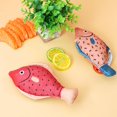 thumbnail image 2 of CSCHome Cat Catnip Toys Kittens Fish Toys Bite Resistant Chew Toys, Catnip Filled Cartoon Cat Teething Chew Toy, 2 of 5