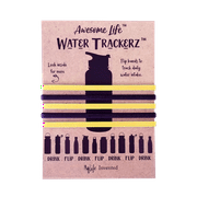 Water Trackerz Bands Black/Yellow Track Your Water
