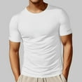 thumbnail image 2 of Men's Summer Lightweight Mesh Short Sleeve T-Shirt Breathable Athletic Sports Tee for Outdoor Running Gym Workout Casual Wear Men's Loose Fit Casual Fashion Shirt, 2 of 4
