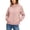A01 Pink, variant on Womens Windbreaker Lightweight Hooded Jacket Raglan Sleeve Zip Front Athletic Windproof Coat Side Pockets Workout Running Jogging Casual Sports Clothing