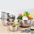 thumbnail image 3 of Stainless Steel Mixing Bowls Whisking Salad Basin For Cooking Baking Storage, 3 of 10