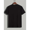 thumbnail image 2 of Cooking Steps Print Men's Casual Daily Short Sleeve Crew Neck T-shirt, Summer Outdoor, 2 of 6